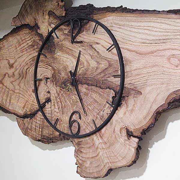 Rustic and More Walnut wall Clock