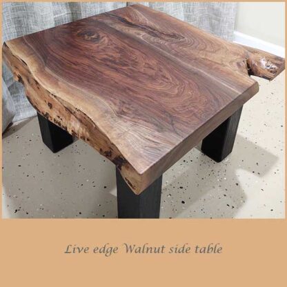 Square Walnut Coffee Table